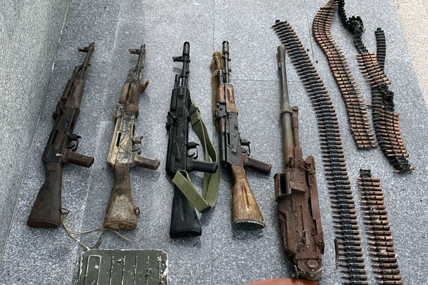 В Ханкенди и Агдере обнаружены оружие и боеприпасы
 