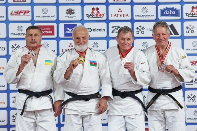 Азербайджанский дзюдоист стал чемпионом Европы среди ветеранов
 