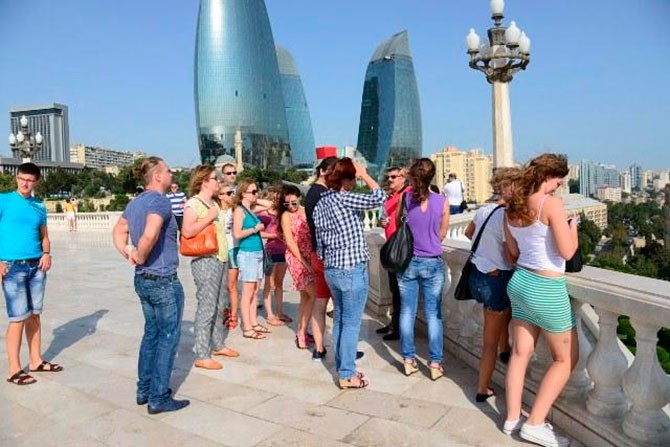 Увеличилось число туристов, прибывающих в Азербайджан
 