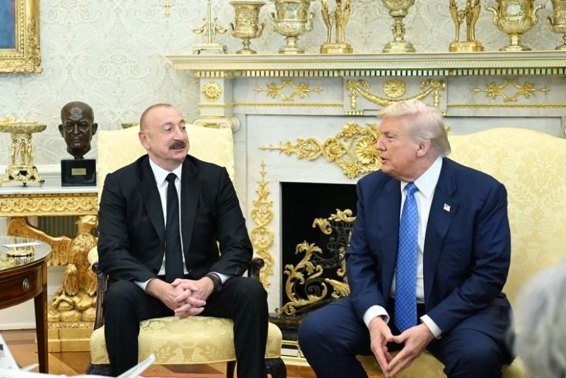 Президент Азербайджана поблагодарил Дональда Трампа