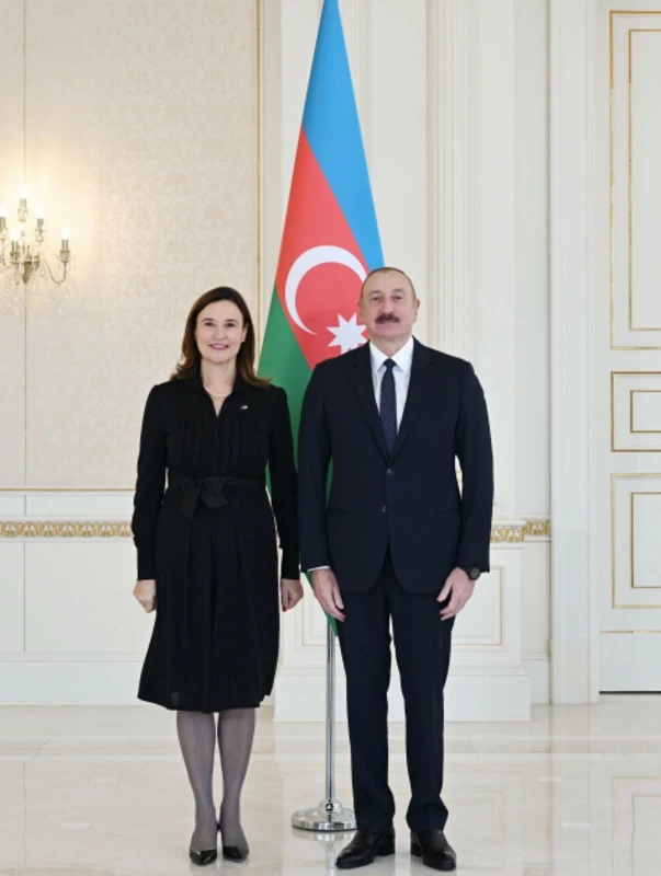 Президент принял верительные грамоты новоназначенного руководителя представительства ЕС в Азербайджане
 