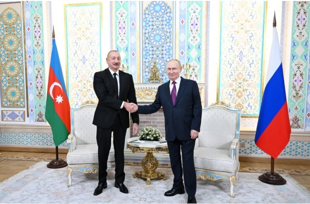 Песков: Россия высоко оценивает результаты встречи Путина и Алиева