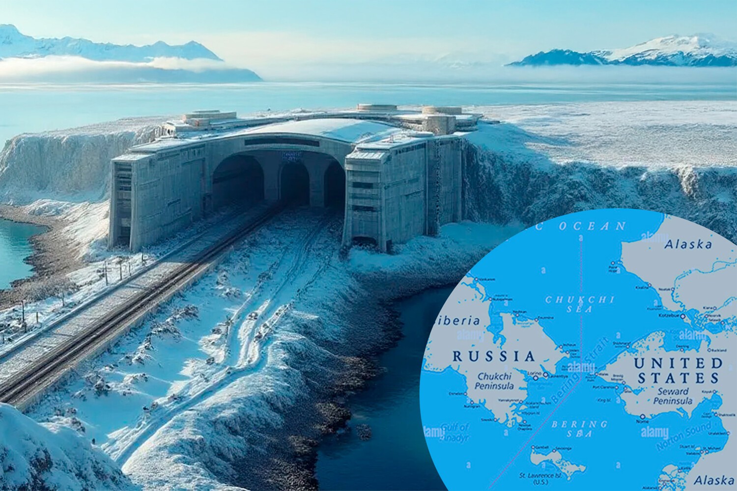 Тоннель между Россией и США кардинально изменит мировую логистику
 