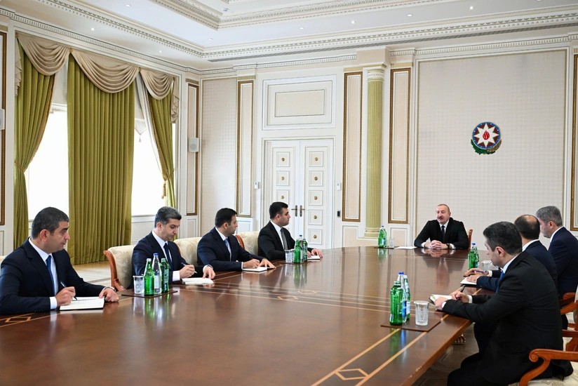 Ильхам Алиев принял нового полномочного представителя президента в НАР и глав ИВ ряда районов
 