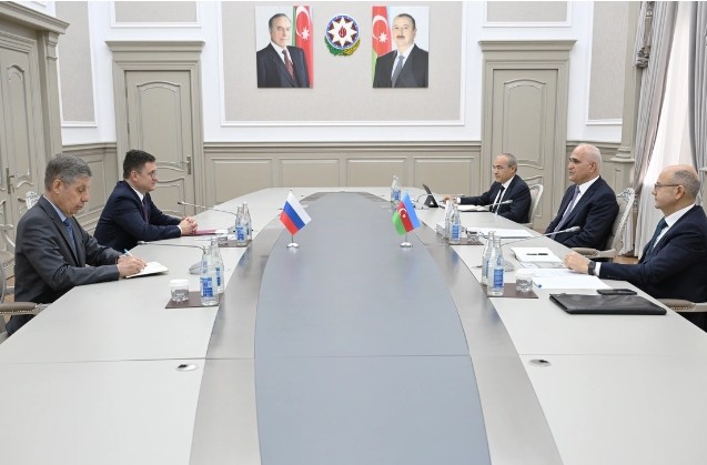 Шахин Мустафаев встретился с Александром Новаком
 