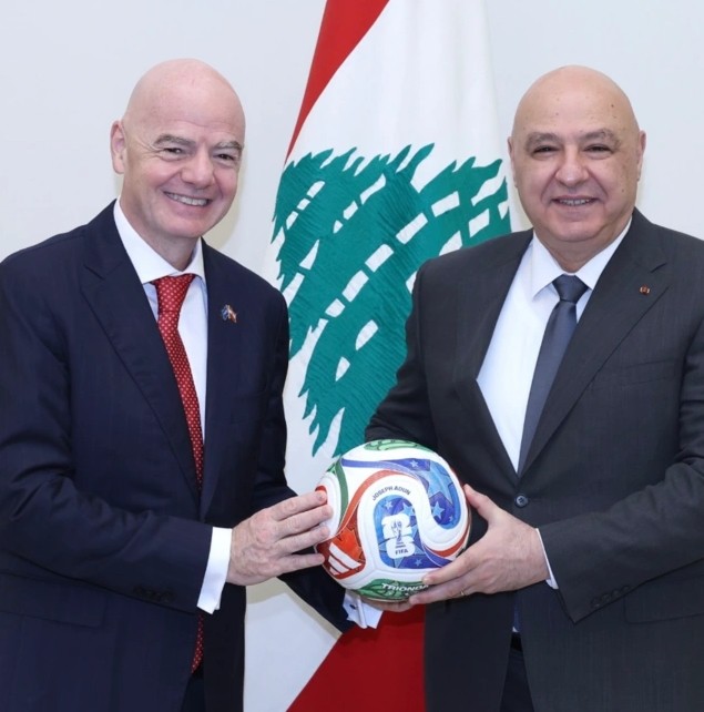 Президент ФИФА Инфантино стал гражданином Ливана
 
