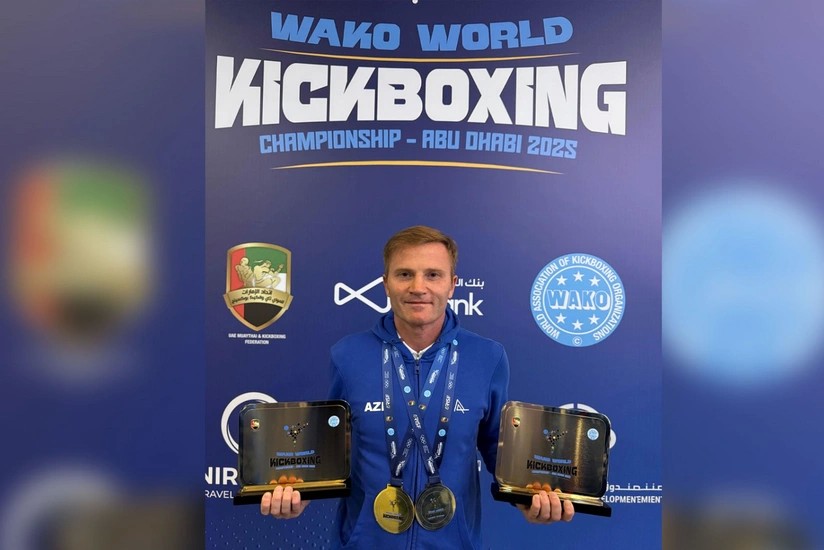 Эдуард Мамедов завоевал две золотые медали ЧМ в Абу-Даби
 