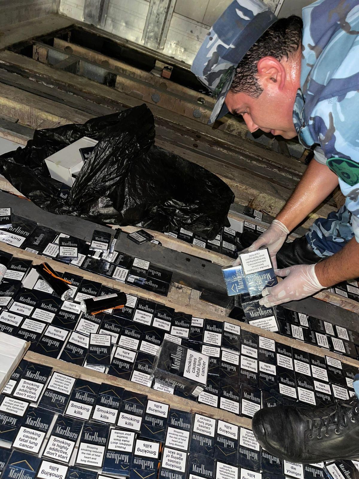 В ноябре изъята контрабанда на почти 58 миллионов манатов
 