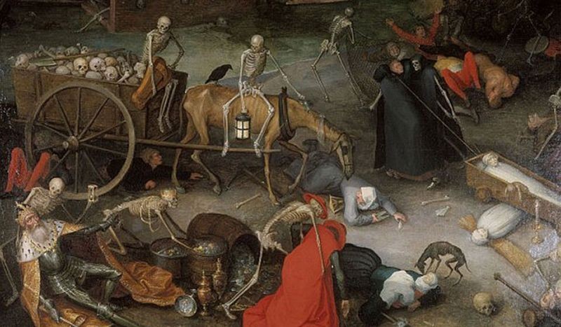 Начало средневековой эпидемии чумы связали с серией извержений вулканов
 