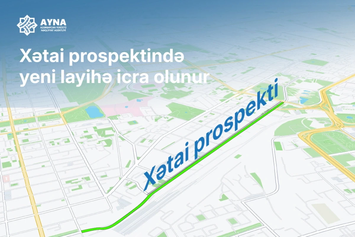 На проспекте Хатаи будет организовано более 300 парковочных мест
 