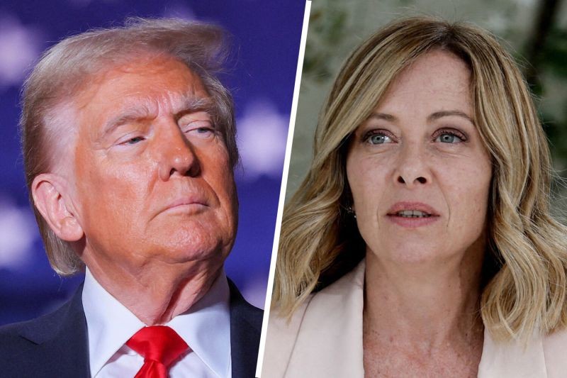 Мелони не всегда согласна с Трампом
 